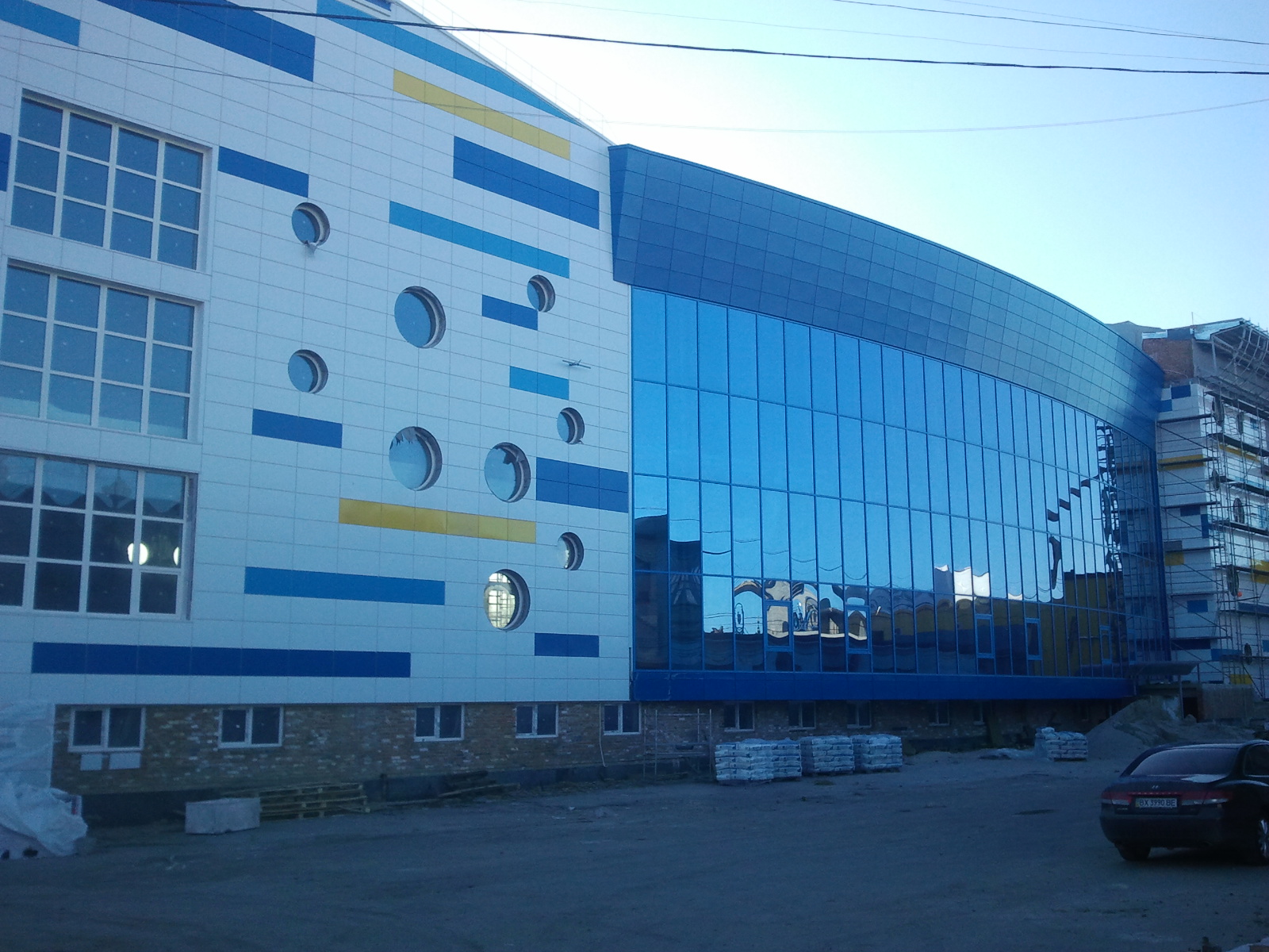 Оцинкованный фасад